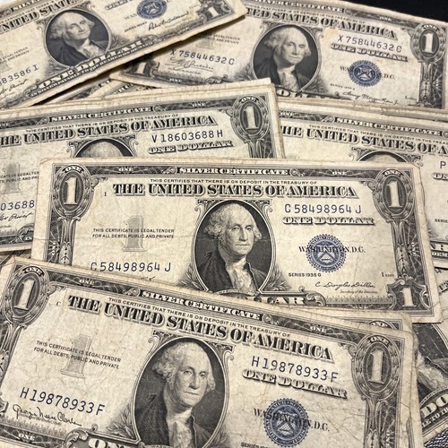 1935 one dollar bill - one,